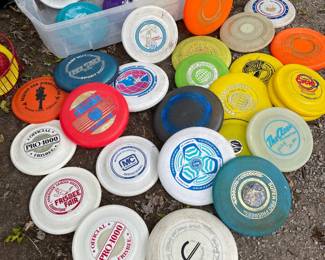 Frisbees!