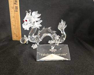Swarovski dragon