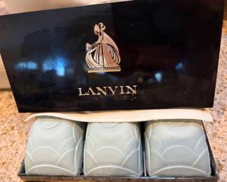 Rare Lanvin Luxury Soaps 