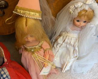 1968 Madame Alexander Bride Doll & Fairy 