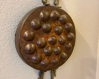Brass/Copper Vintage Egg Poacher 