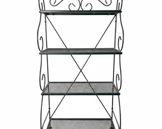 Wrought Iron Baker's Rack