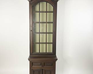Vintage French Provincial Style Corner Cabinet