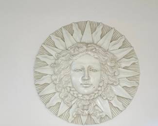 Sunburst Wall Plaque