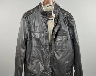 Levi Strauss & Co. Faux Leather Sherpa Jacket