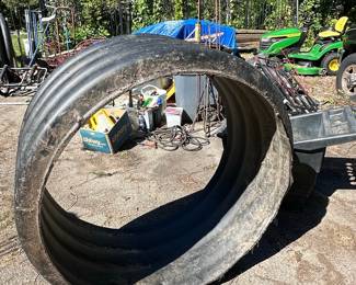 Corrugated HDPE Culvert Pipe Section