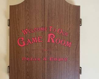 Electronic Dartboard Cabinet