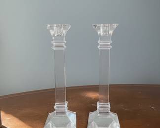 Marquis by Waterford Treviso Crystal Candlesticks