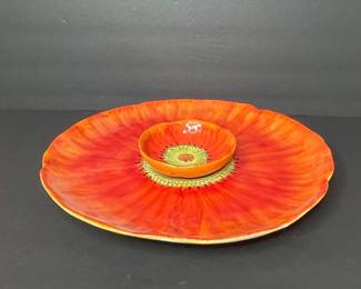 Maxcera Poppy Mat Serving Platter