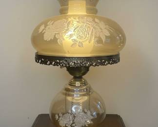 Vintage Hurricane Lamp