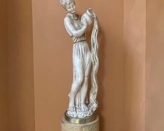 Neoclassical Style Female Figure Sculpture