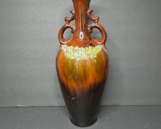Vintage Ceramic Double-Handled Vase