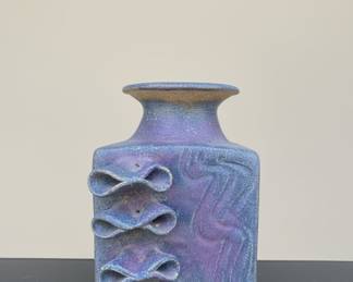 Studio Pottery Square Vase