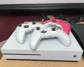 Microsoft Xbox One S Console and Wireless Controllers