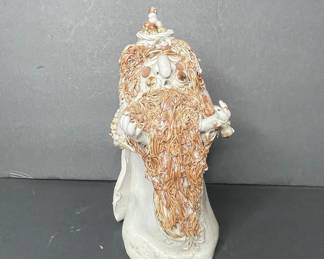 Clay Magic Wizard Figurine