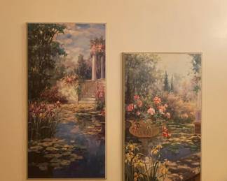 Garden Pond Landscape Prints