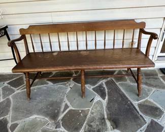 Vintage Deacon's Bench