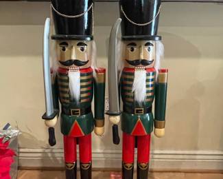 Large Decorative Nutcracker Soldiers