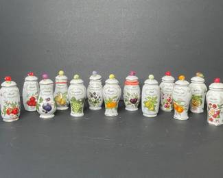 Lenox Spice Village Spice Jars