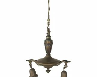 Vintage Brass Chandelier