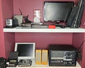 Assorted Vintage Electronics and Audio Equipment