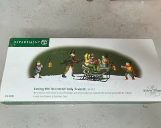 Department 56 Dickens' Village Caroling With The Cratchit Family (Revisited)