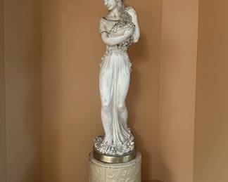 Neoclassical Style Female Figure Sculpture