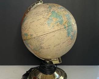 Illuminated World Globe