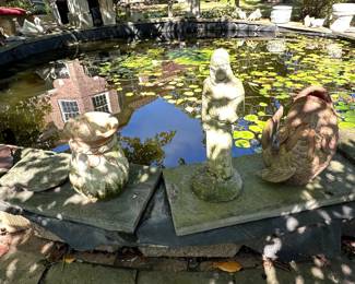 Cast Stone Garden Accents