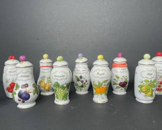 Lenox Spice Village Spice Jars