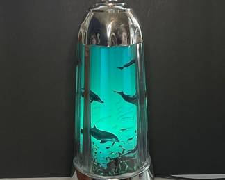 Vintage Dolphin Motion Lamp
