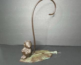 Monkey and Leaf Banana Hanger