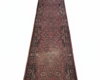 Vintage Persian-Style Wool Runner