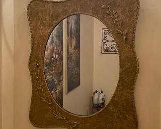 Vintage Ornate Wall Mirror