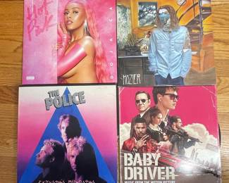 Vinyl Records: Hozier, Doja Cat, The Police, Baby Driver