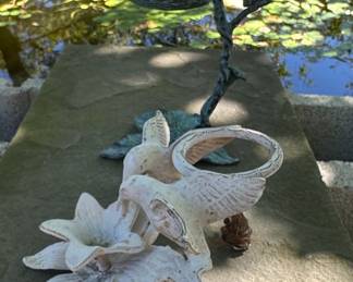 Hummingbird Garden Sculptures