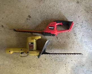 Electric Hedge Trimmers