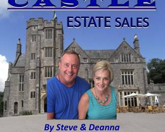 JAMMED-FULL HOME & 2 BARNS / CASTLE ESTATE SALES by Steve & Deanna