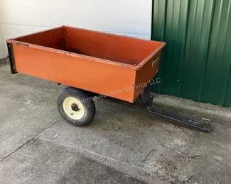 Garden utility dump wagon