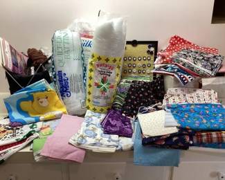 Fabric, batting & more