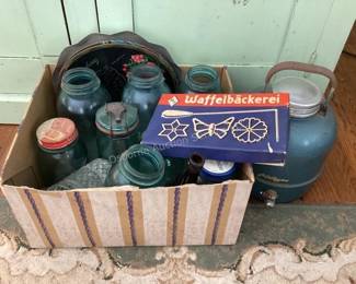 Blue Ball canning jars & more