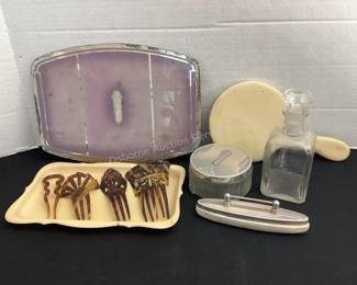 Vintage vanity items