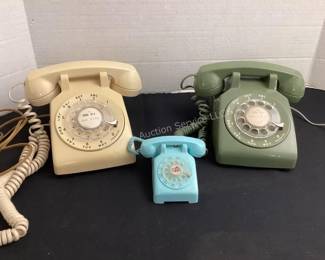 Rotary telephones