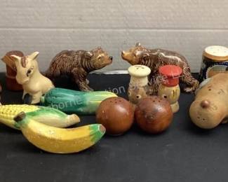 Vintage salt & pepper shakers