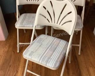 Folding chairs