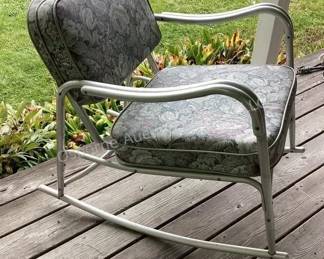 Vintage patio rocker