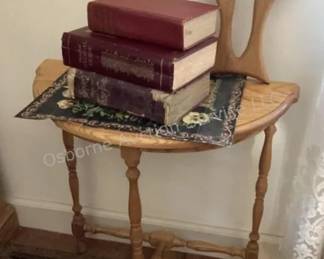 Half moon table & more