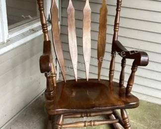 Wood rocker