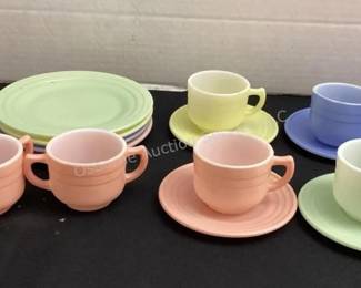 Vintage kids dishes