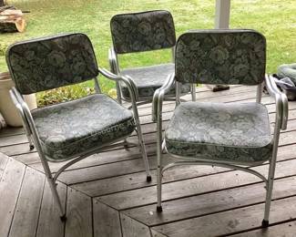 Vintage patio chairs